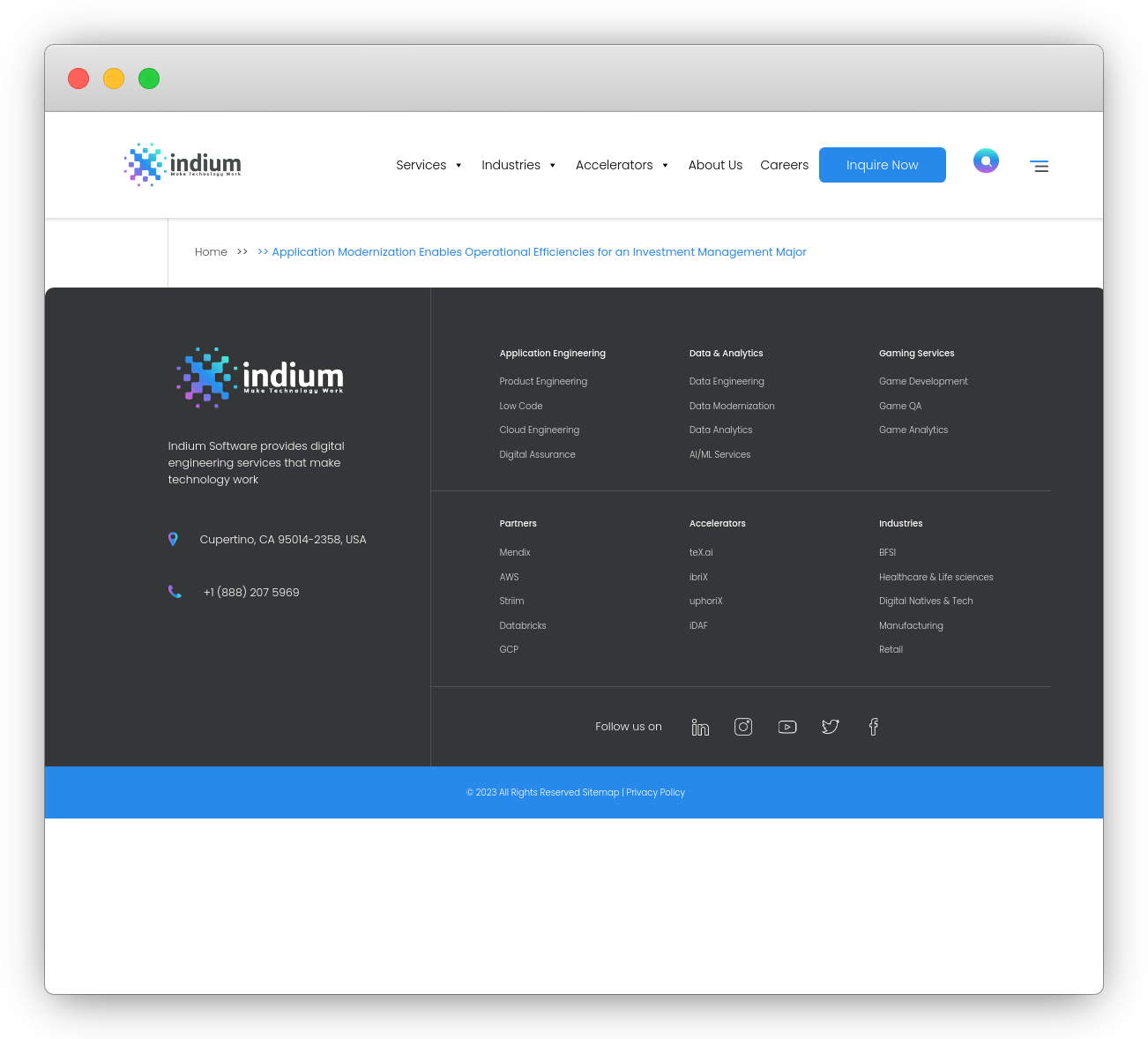 Indium01 Indium Software - Premium Dark Design - HD